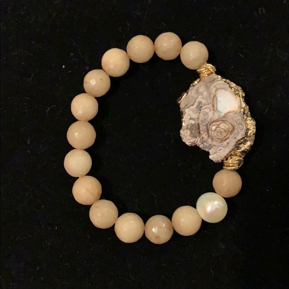 Smoky quartz bracelet